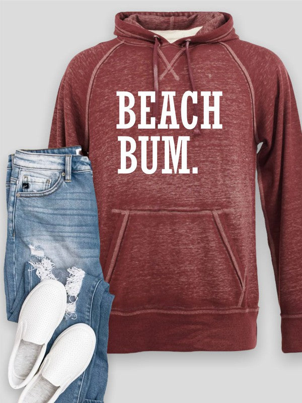 Vintage hoodie "Beach Bum" Plus Size 2X-3X