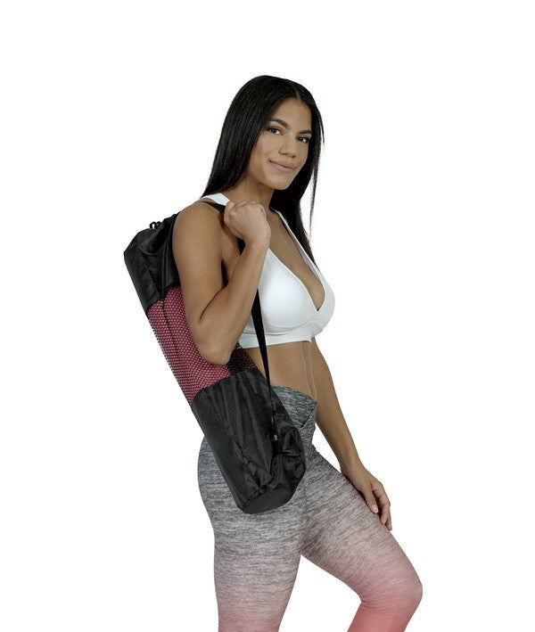 Asana Yoga Mat Bag with Adjustable Shoulder Straps