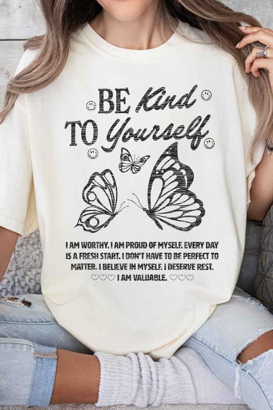 BE KIND TO YOURSELF GRAPHIC TEE