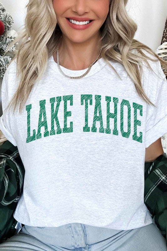 LAKE TAHOE CALIFORNIA NEVADA OVERSIZED TEE