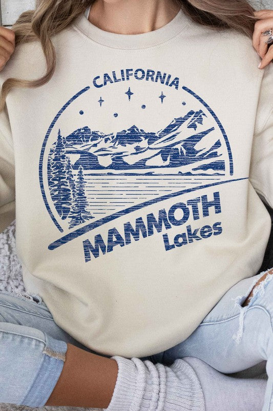 MAMMOTH LAKES CALIFORNIA GRAPHIC SWEATSHIRT