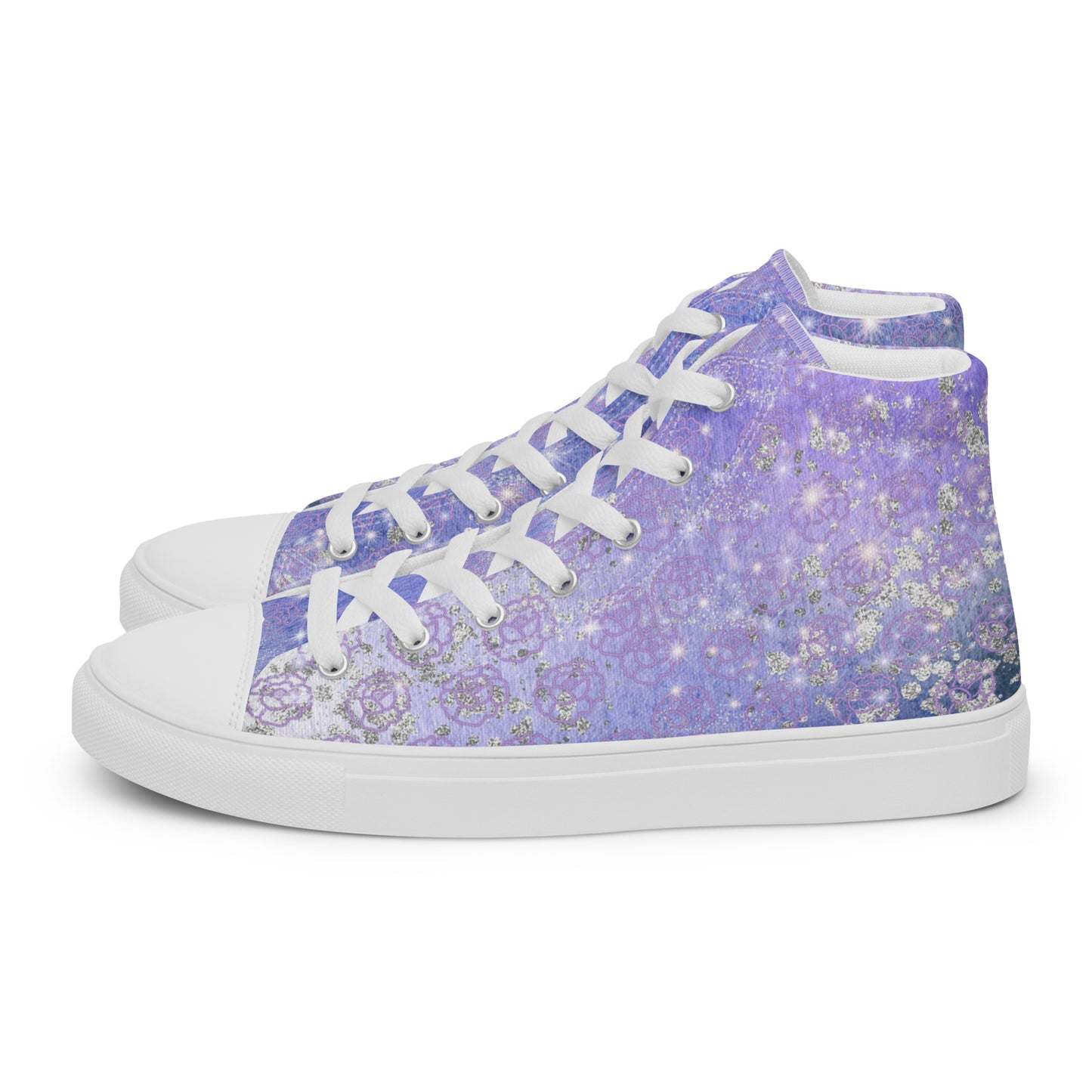 Women’s high top canvas shoes