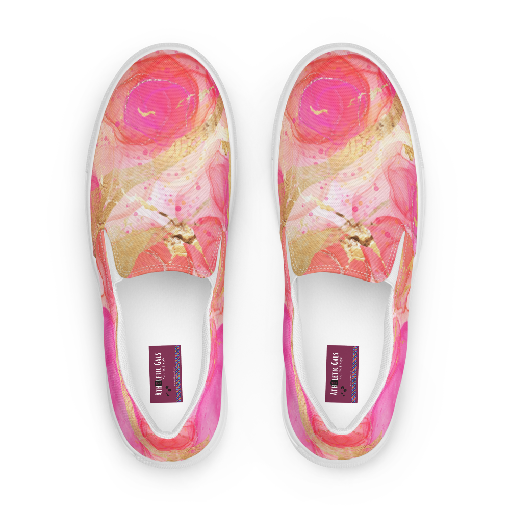 Women’s slip-on canvas shoes made for comfort and ease so stylish from The Carnival Collection