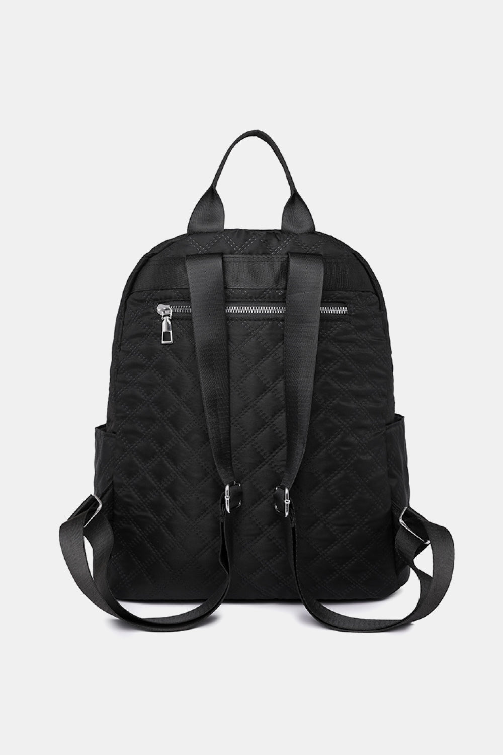 Medium Backpack available in Pink & Black, multi-pockets